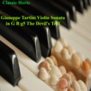 Classic Hertz - Violin Sonata in G B g5 The Devil's Trill I Larghetto Affettuos Piano