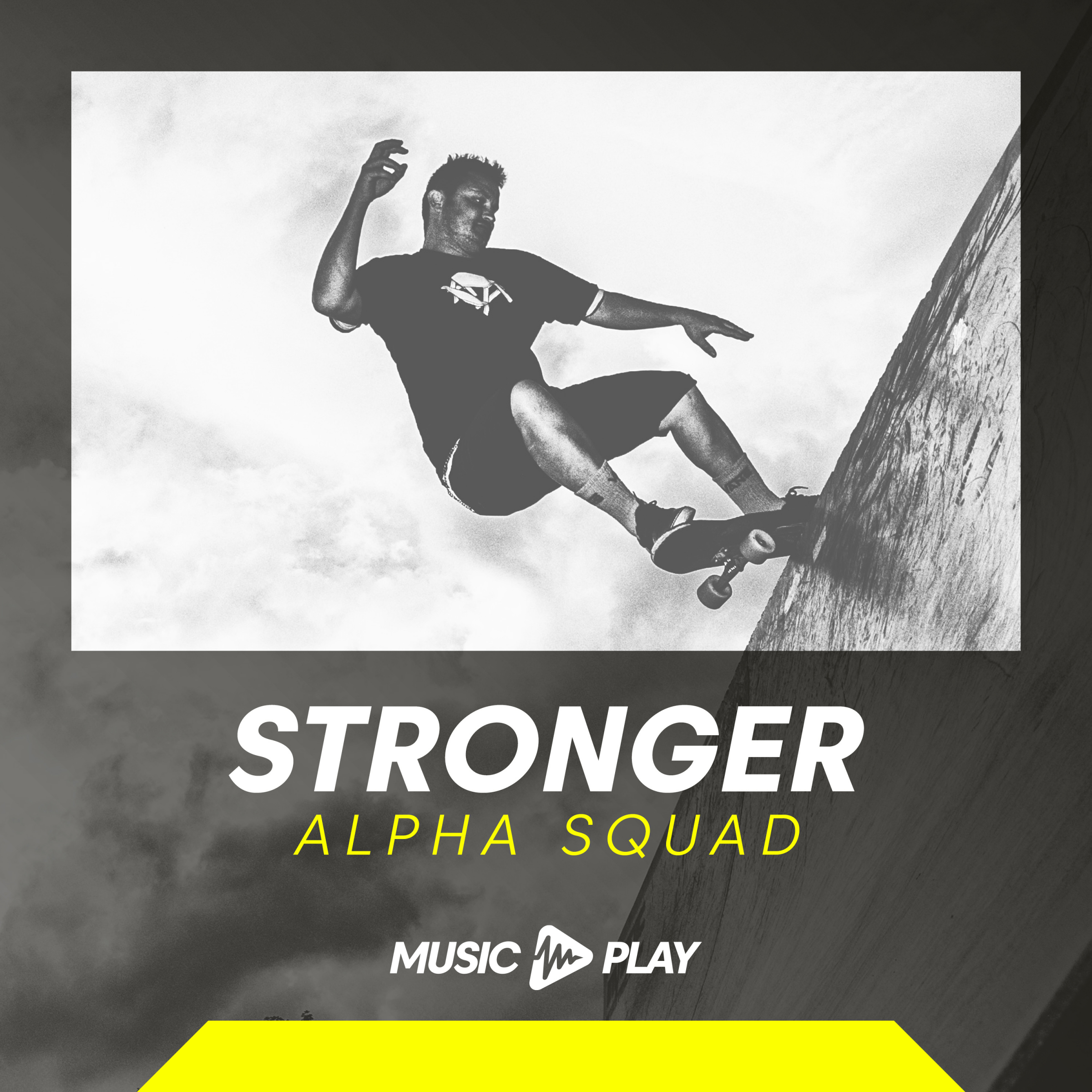 Stronger cover. Squad Alpha. Stronger Extended Mix. Strong Squad.